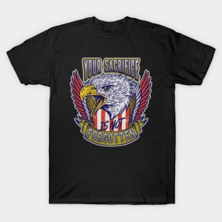 Veterans Day Eagle Quote T-Shirt